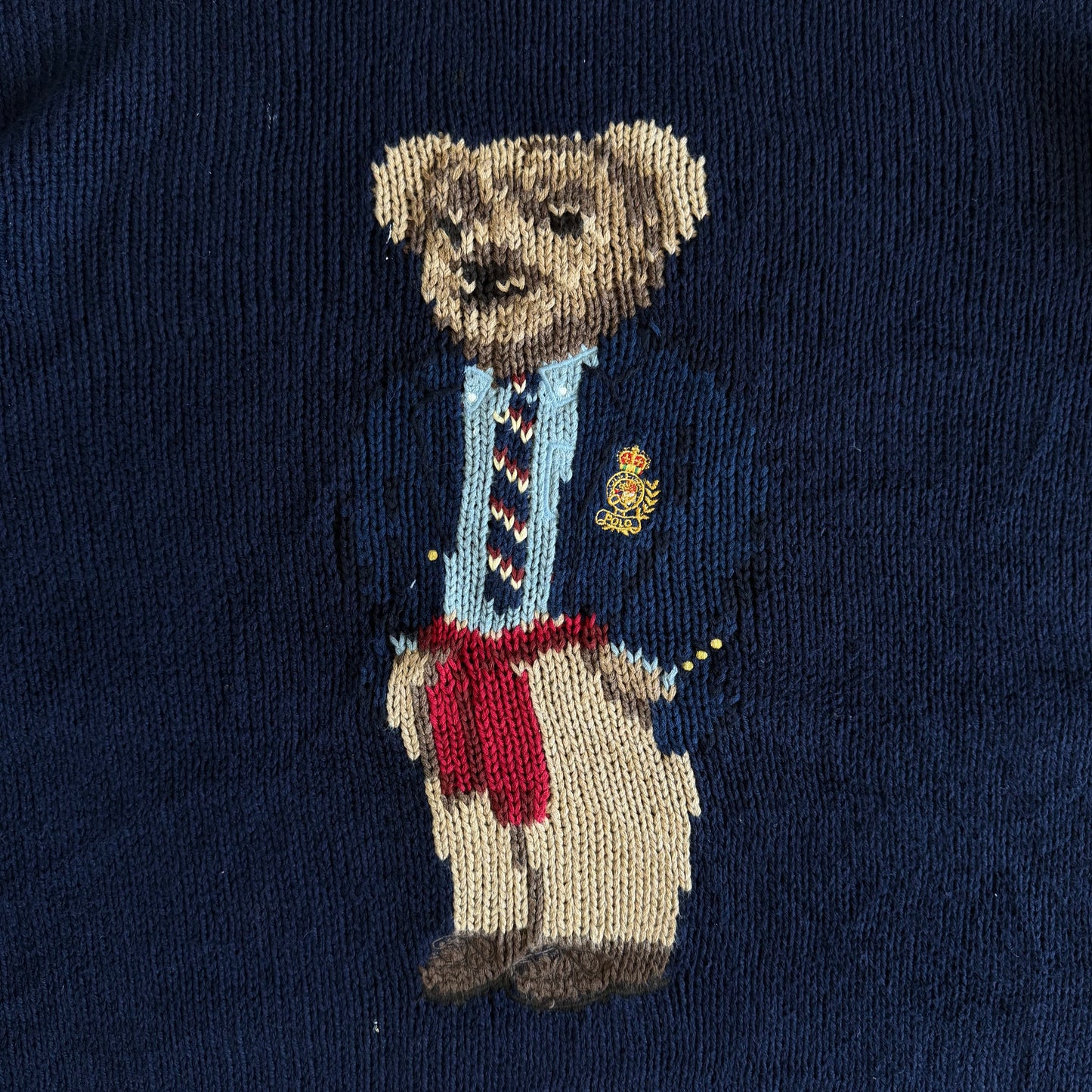 90s Polo Ralph Lauren Classic Bear Knit - XXL