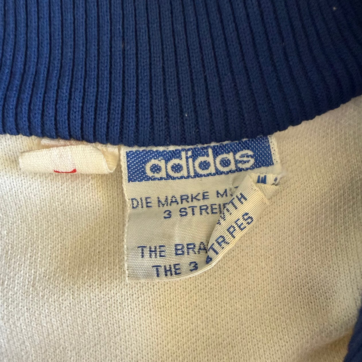 Adidas Three Stripe Track Jacket - Medium