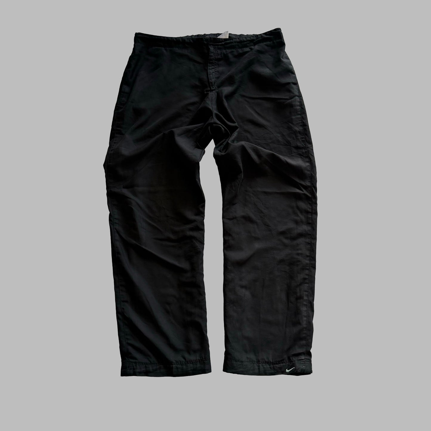 Y2K Nike Wide Leg Classic Track Pants - XL
