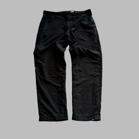 Y2K Nike Wide Leg Classic Track Pants - XL