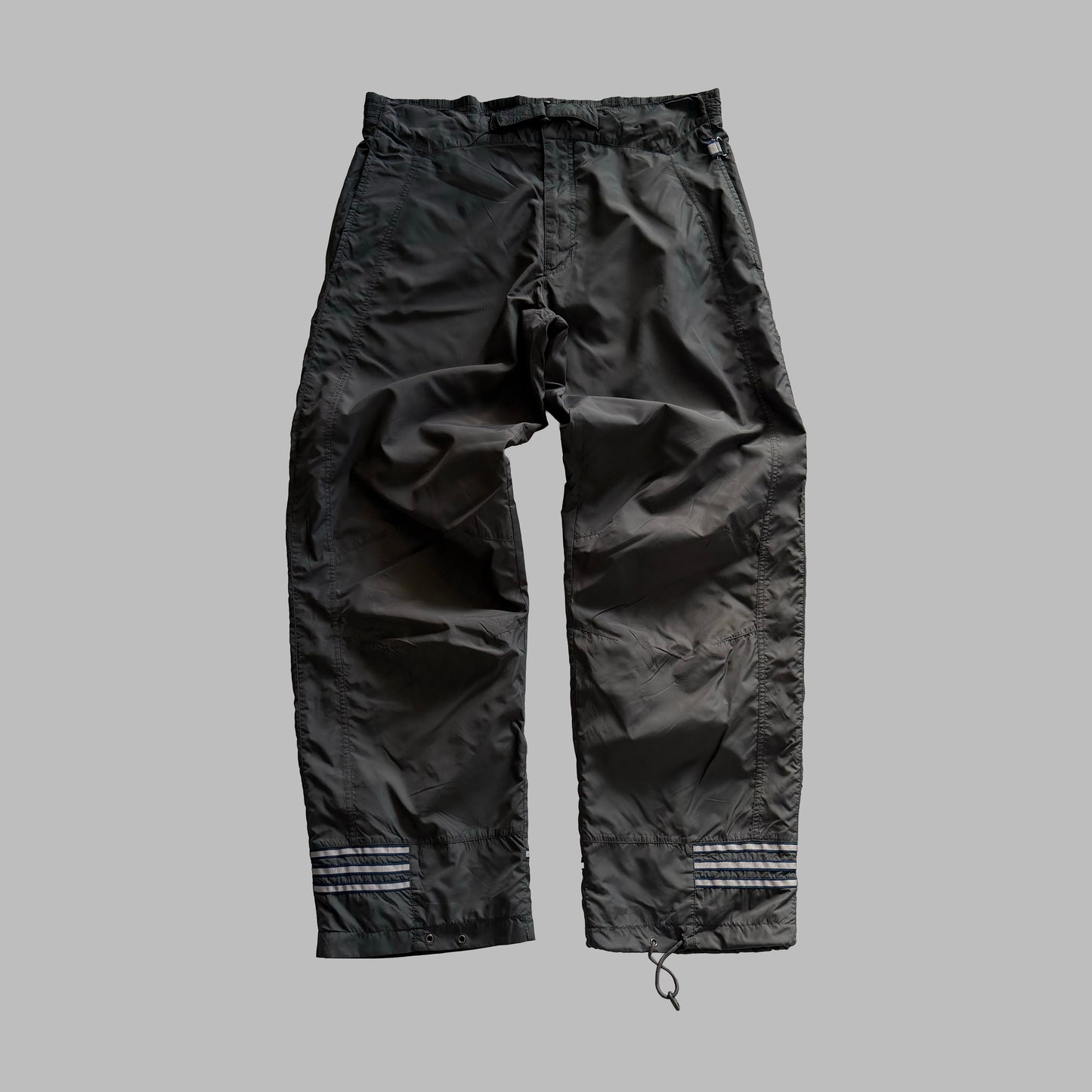 90s Adidas Straight Leg Track Pants - M