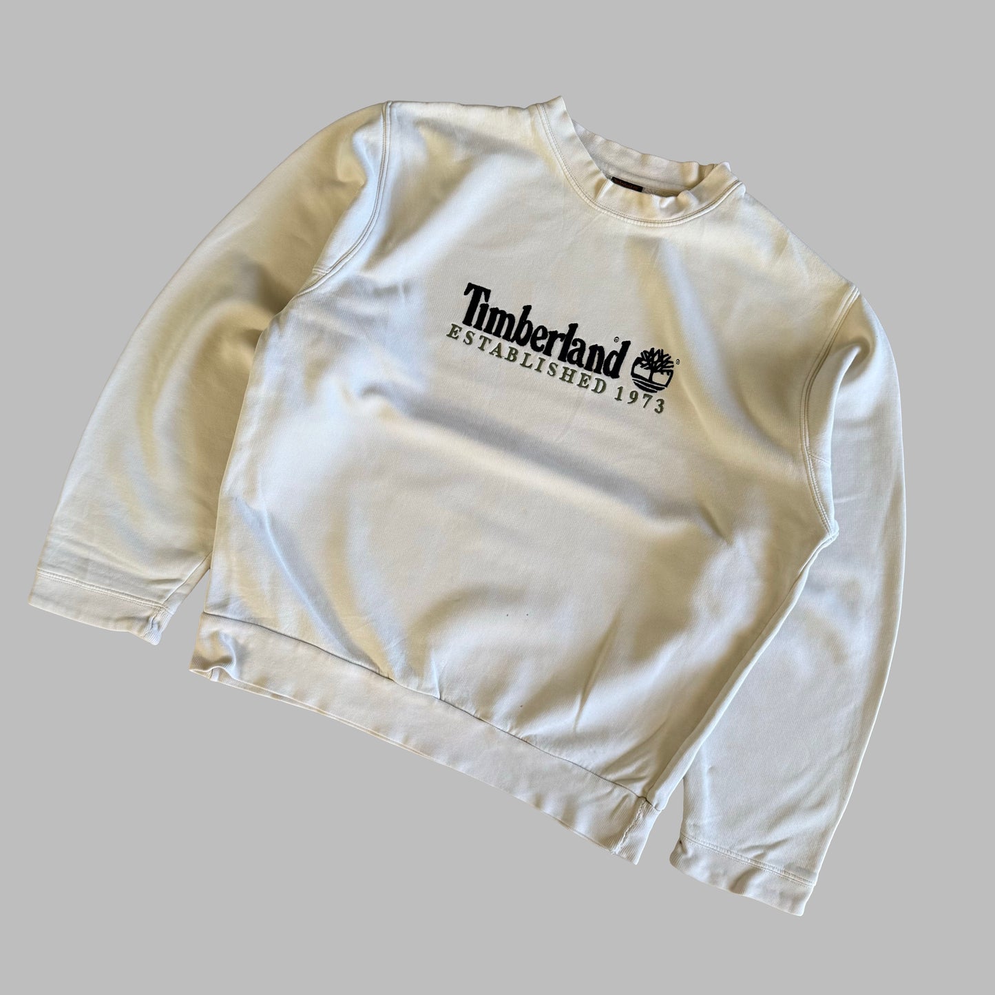 90s Timberland Embroidered Sweatshirt - Large
