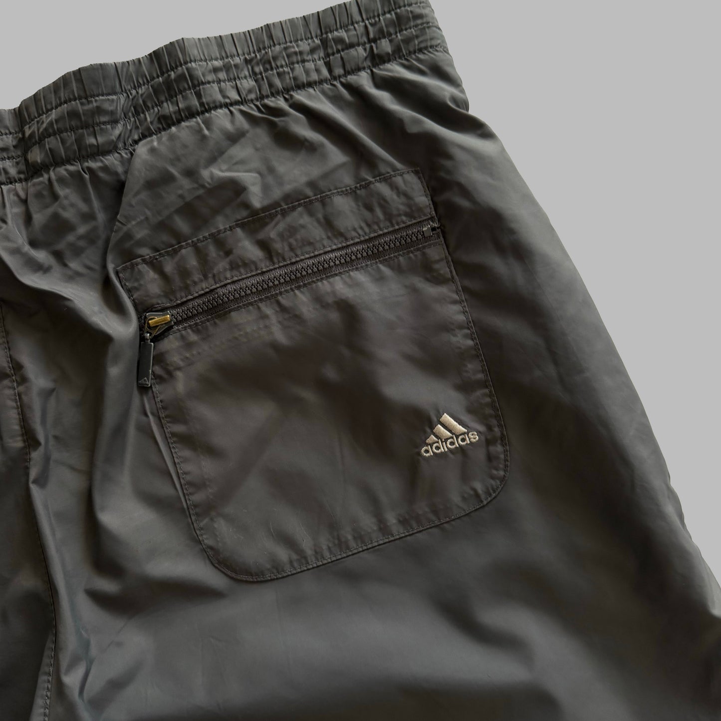 90s Adidas Straight Leg Track Pants - M
