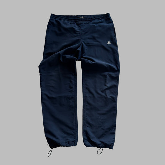 Y2K Adidas Parachute Classic Track Pants - L