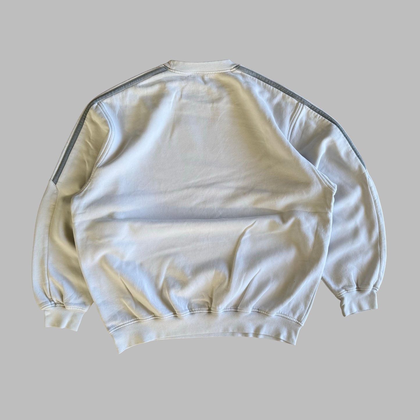 Adidas Three Stripe Sweatshirt - Large