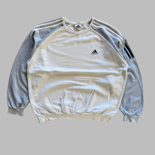 Adidas 3 Stripe Sweatshirt - Large