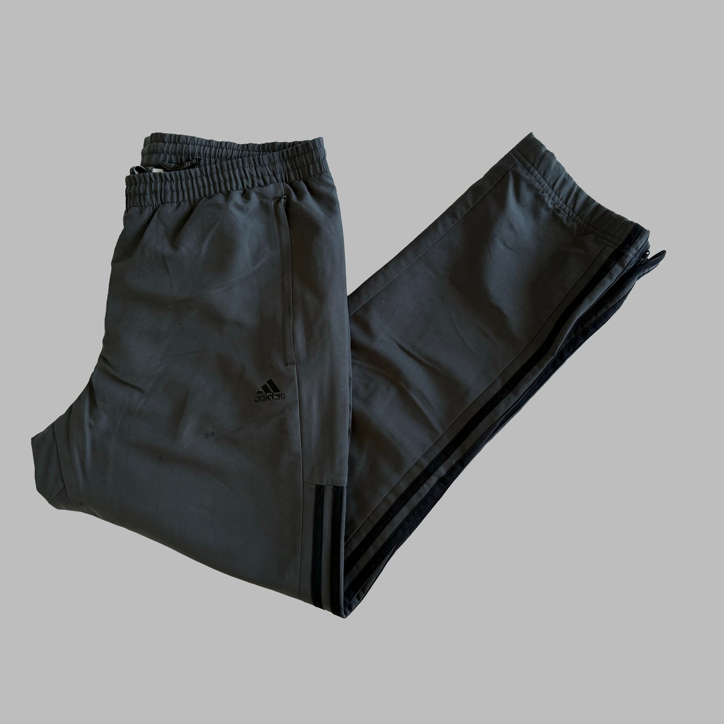 00s Adidas Baggy Track Pants - Medium