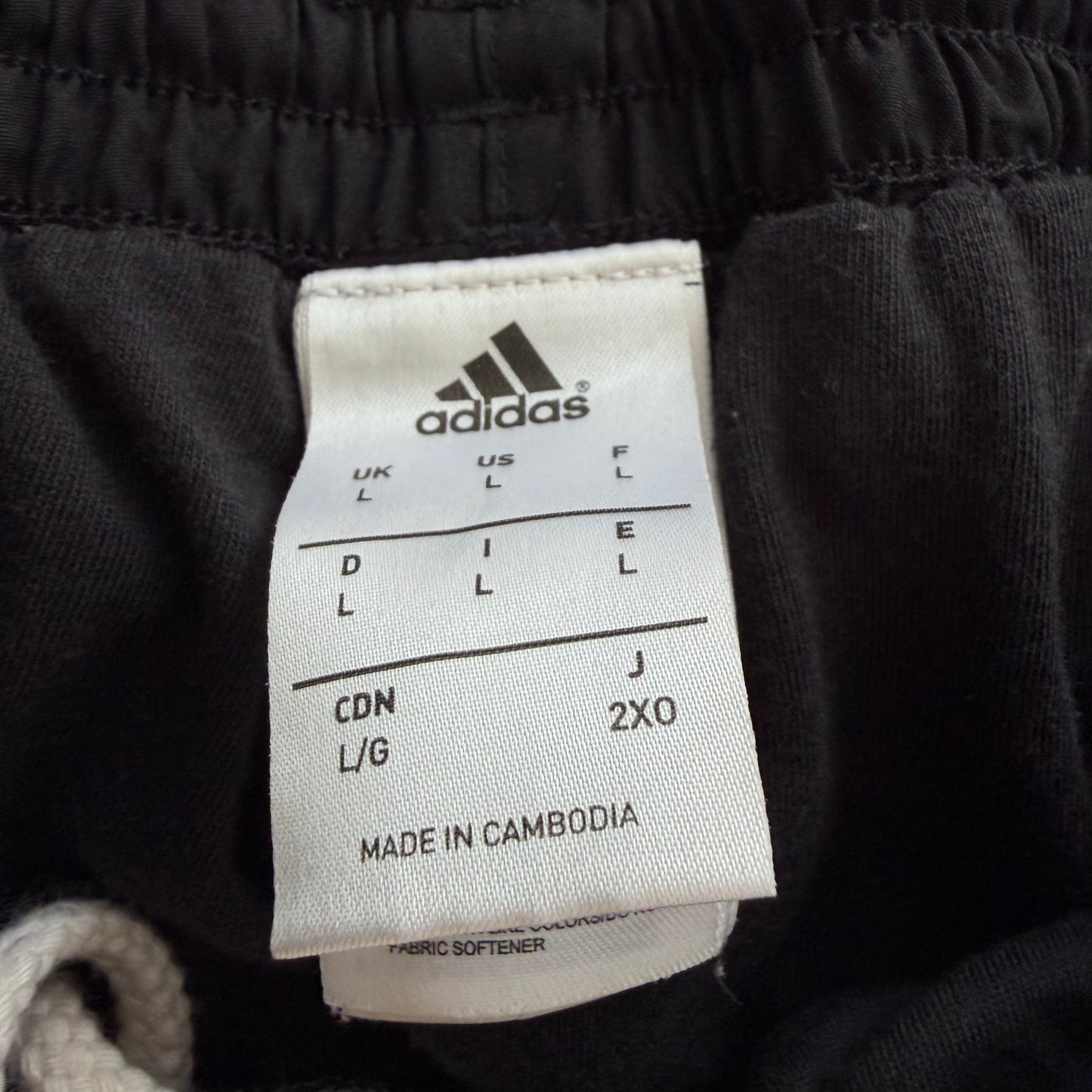 Y2K Adidas Minimal Baggy Track Pants - L