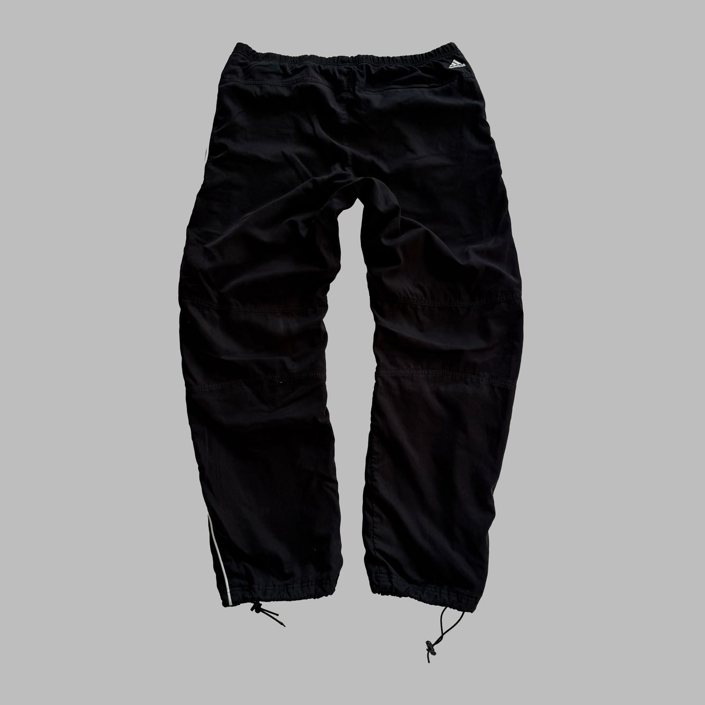 Y2K Adidas Baggy Classic Track Pants - M