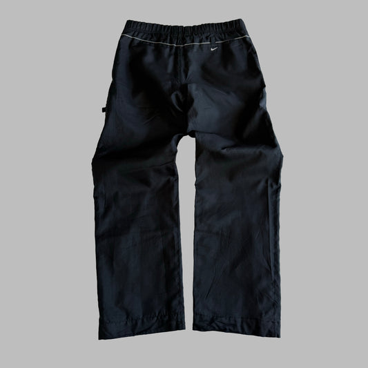 00s Nike Wide Leg Track Pants - Medium