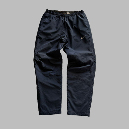 90s Nike Wide Leg Heavyweight Track Pants - M