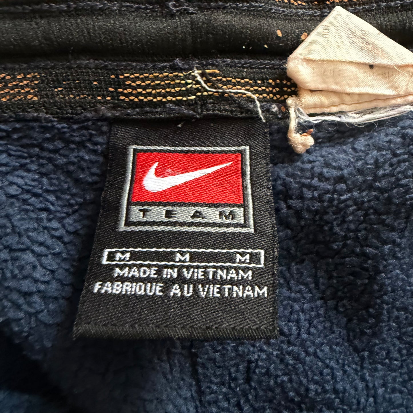 90s Nike Wide Leg Heavyweight Track Pants - M
