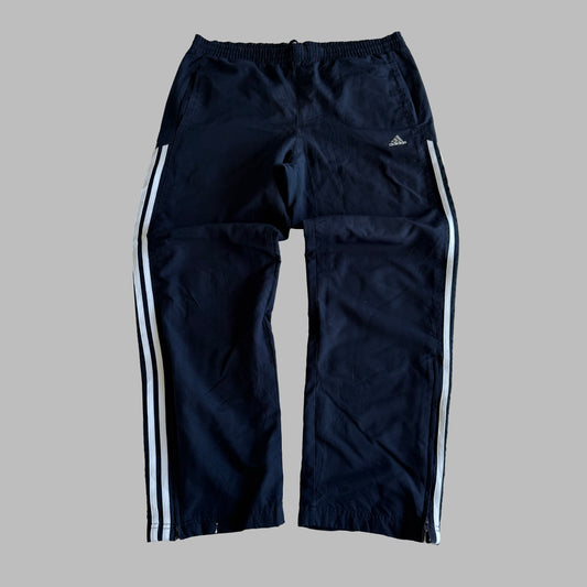 00s Adidas Wide Leg Track Pants - Large