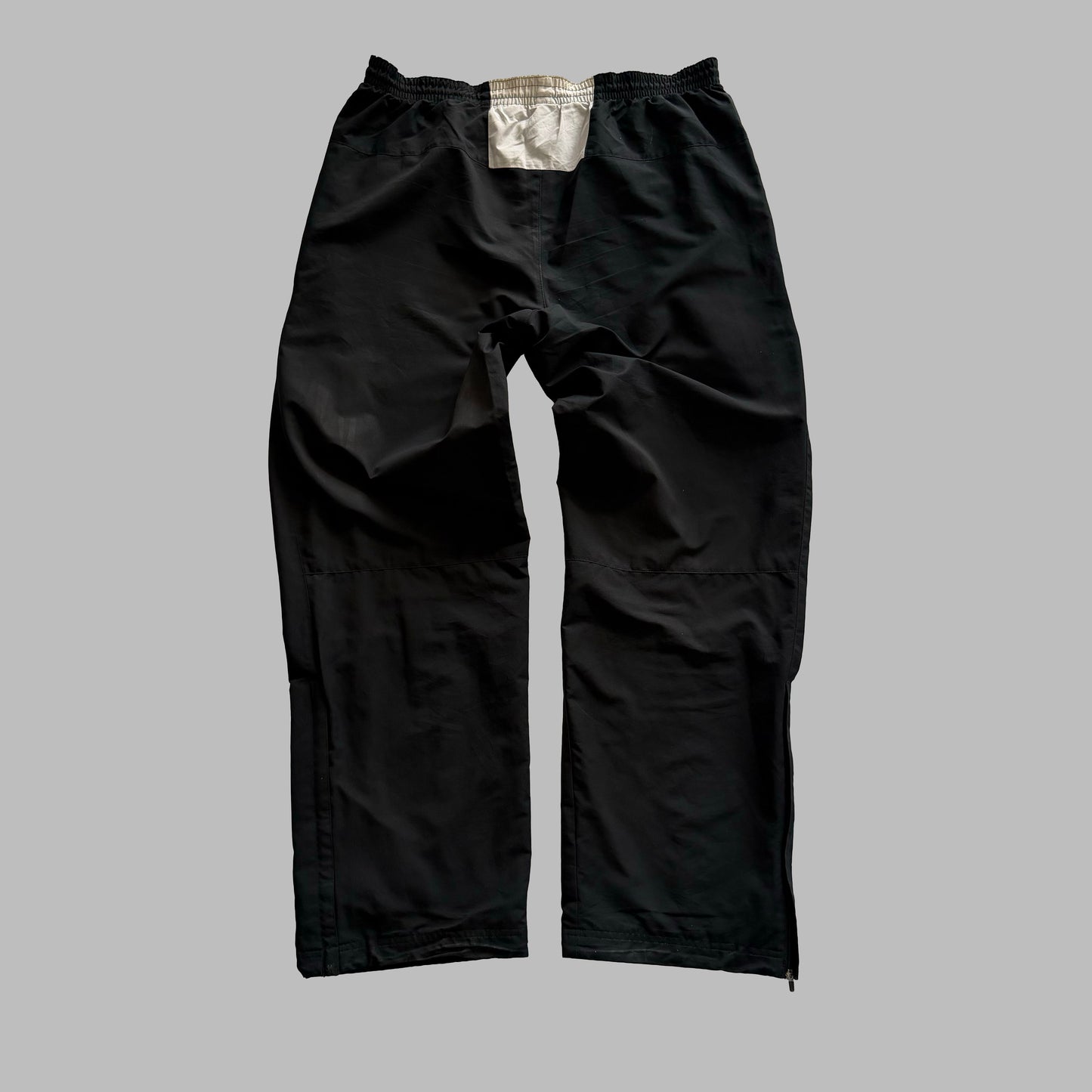 Y2K Nike Wide Leg Striped Track Pants - L