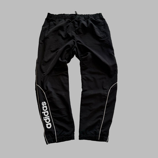 90s Adidas Striped Baggy Track Pants - XL