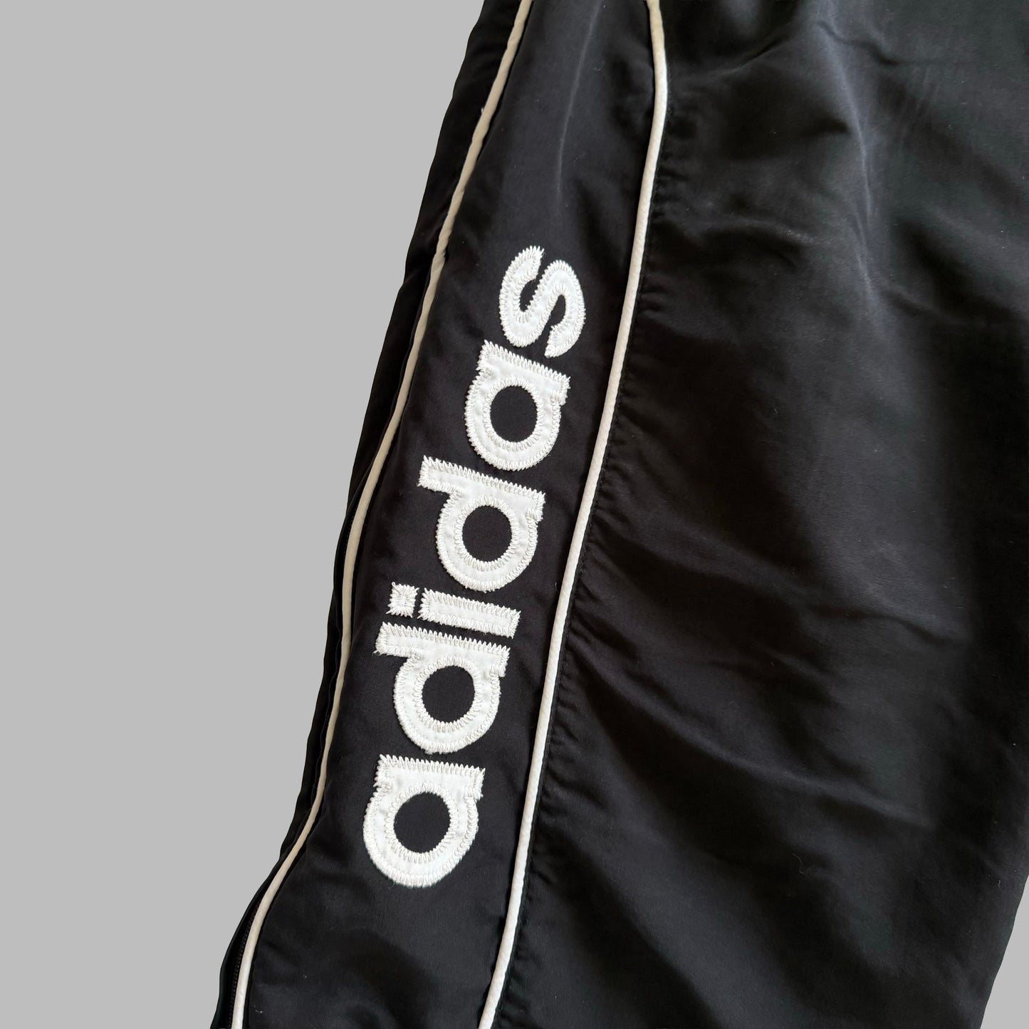90s Adidas Striped Baggy Track Pants - XL