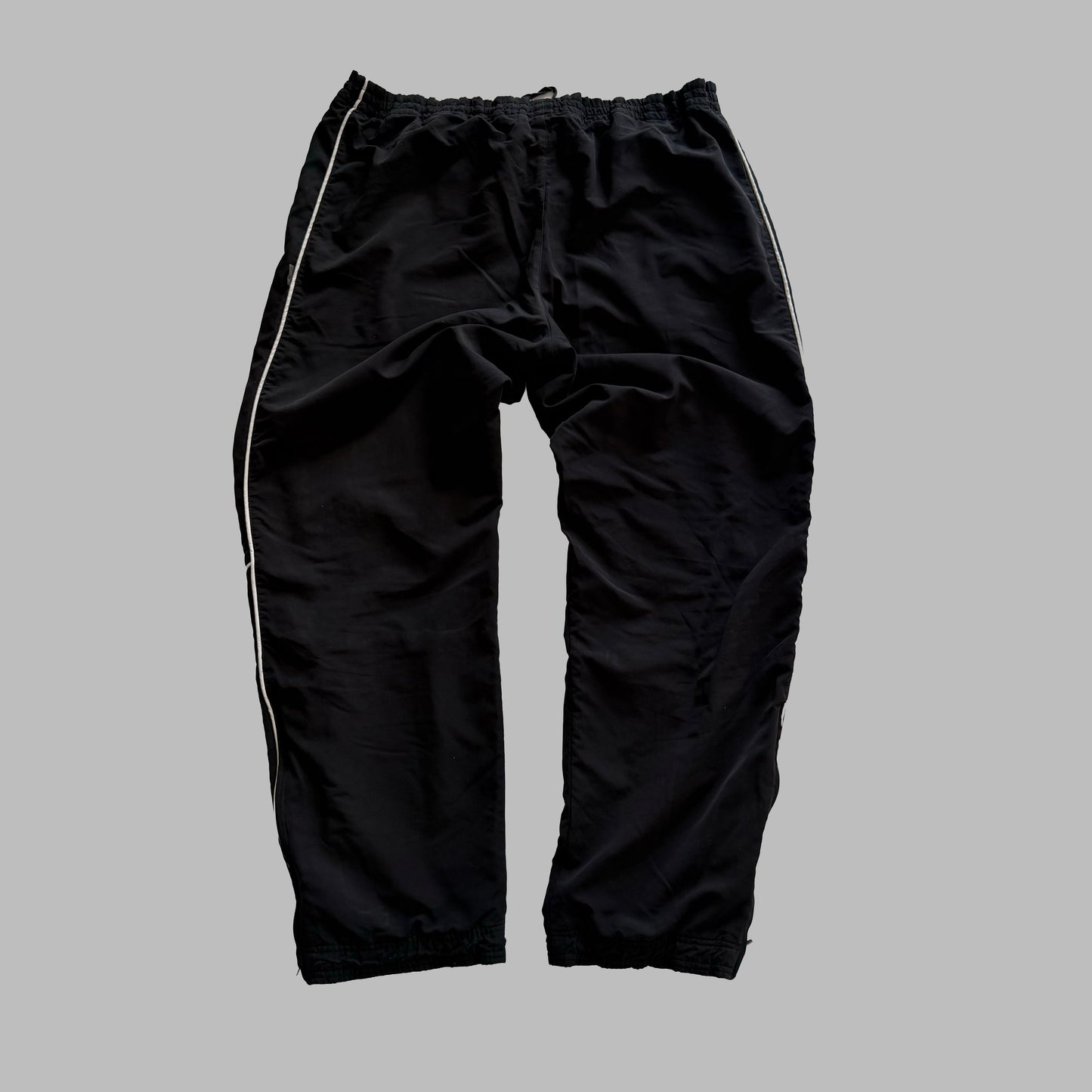 90s Adidas Striped Baggy Track Pants - XL