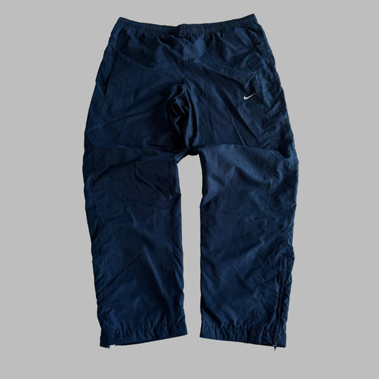 00s Nike Wide Leg Track Pants - Medium