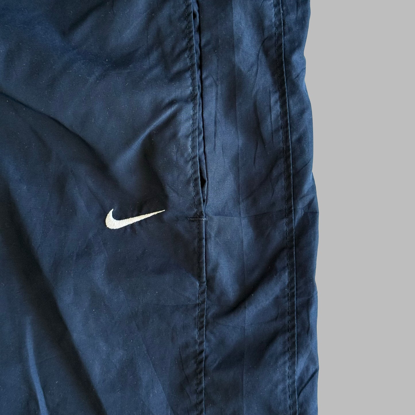 00s Nike Wide Leg Track Pants - Medium