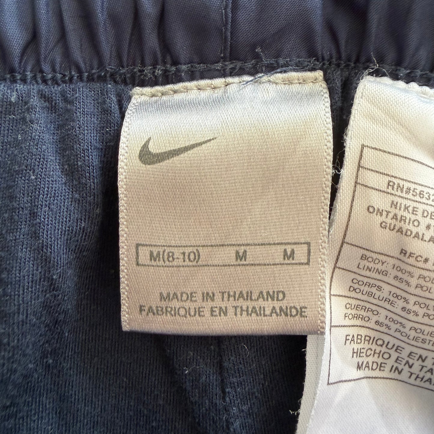 Y2K Nike Wide Leg Classic Track Pants - M