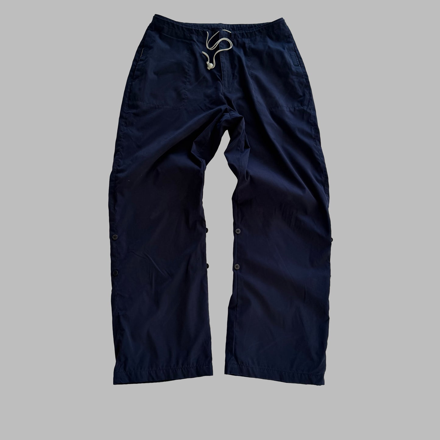 Y2K Nike Wide Leg Classic Track Pants - L