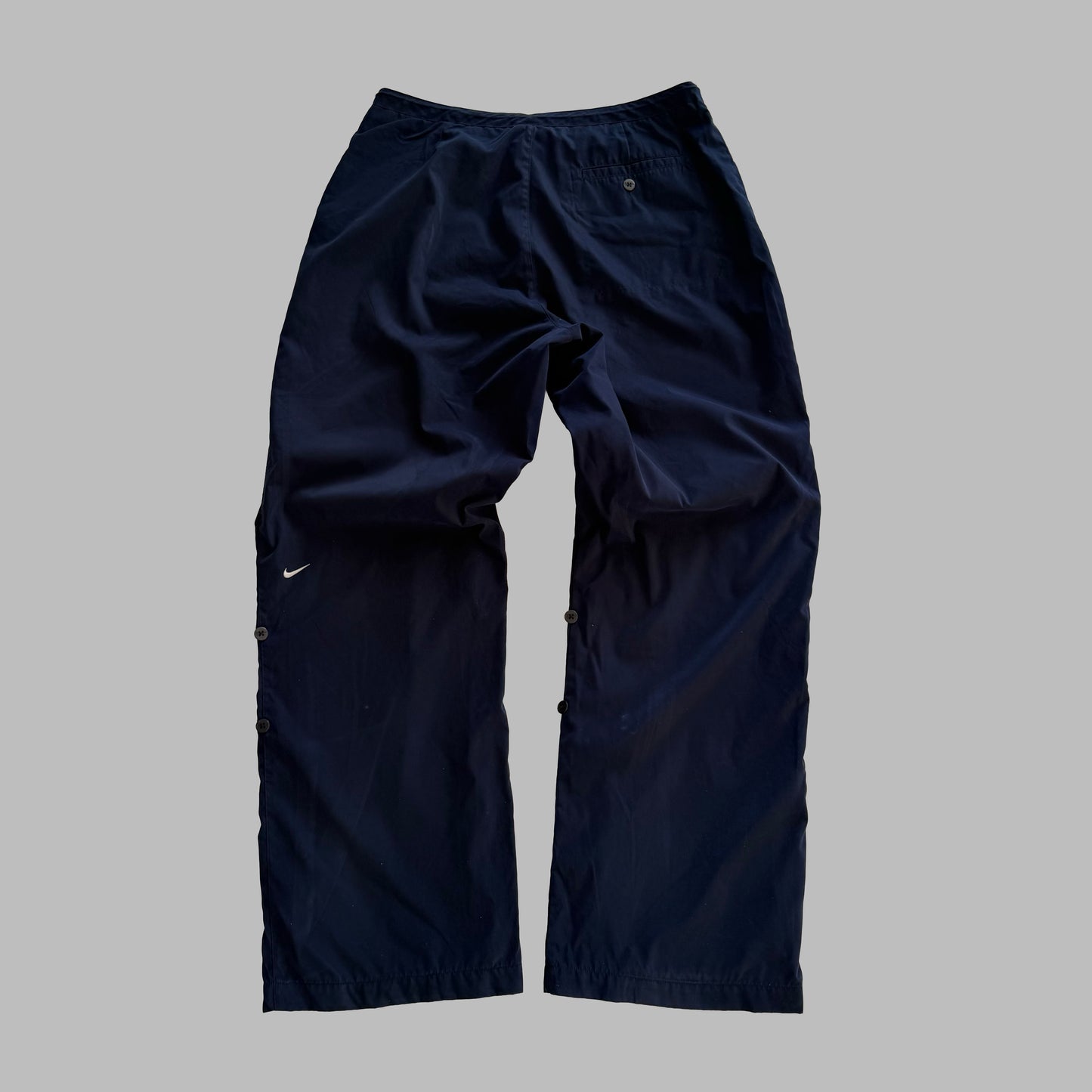 Y2K Nike Wide Leg Classic Track Pants - L
