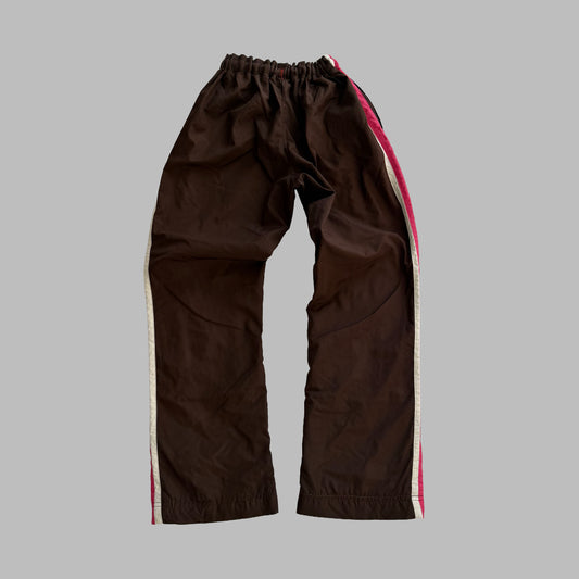 Y2K Nike 3/4 Striped Track Pants - XXS