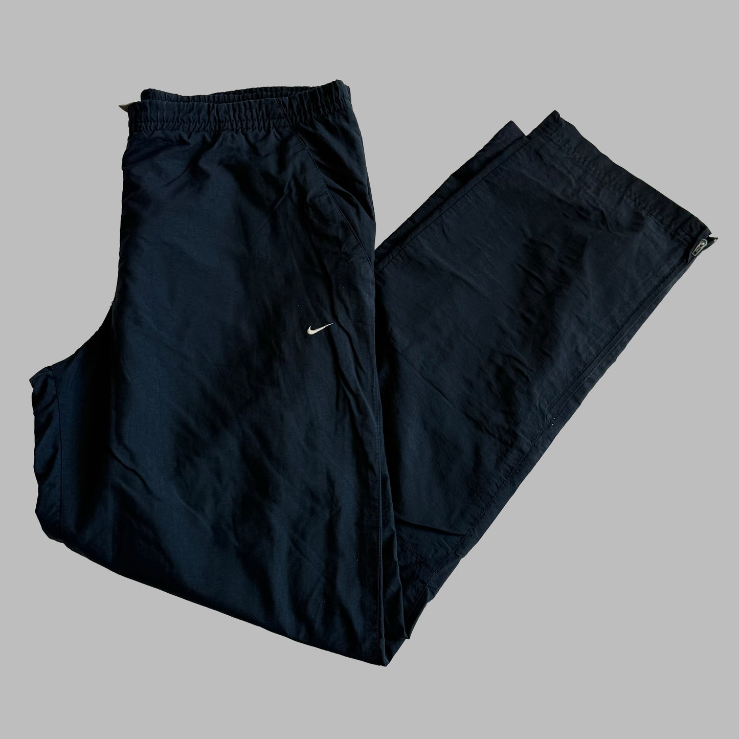 00s Nike Wide Leg Track Pants - Large