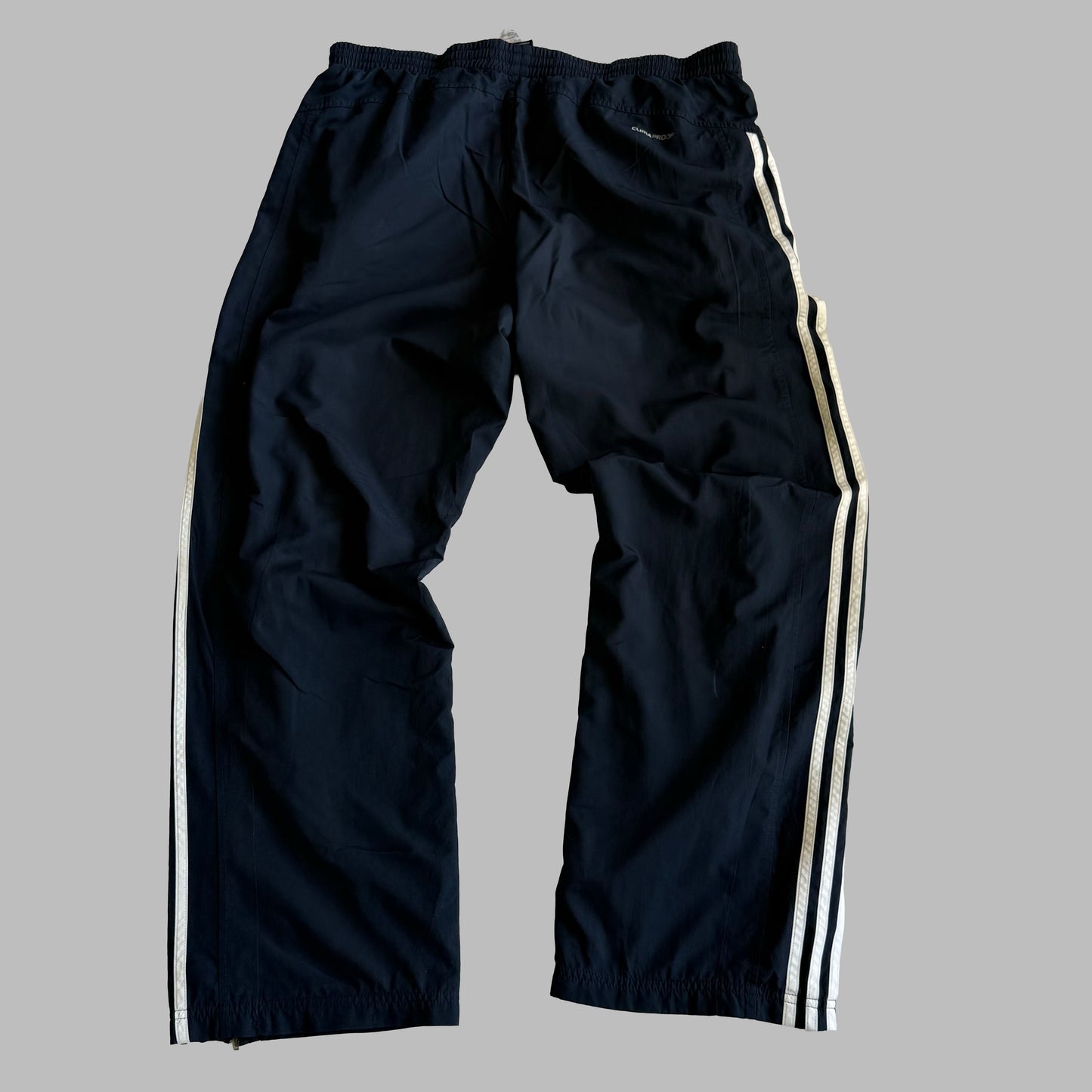 00s Adidas Wide Leg Track Pants - Large
