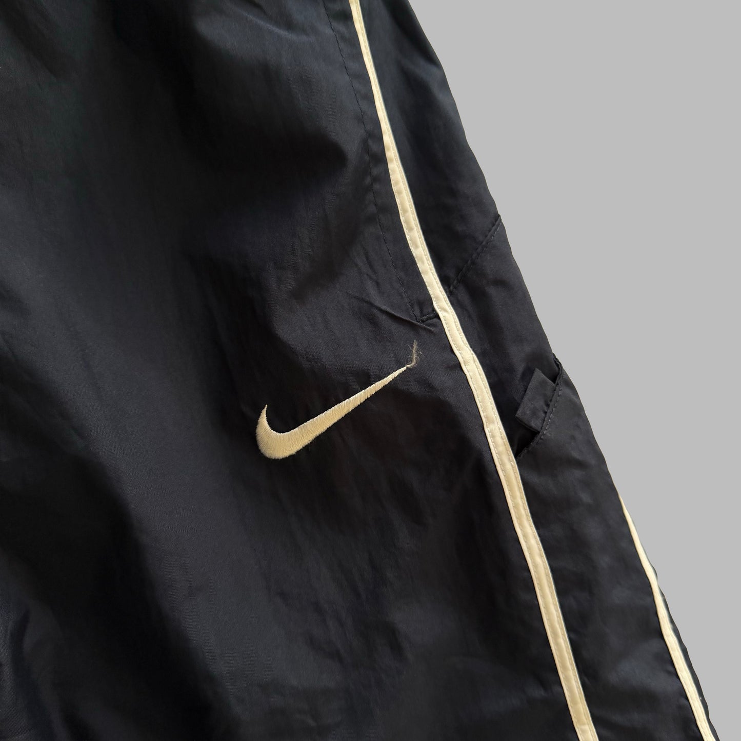 Y2K Nike Baggy Striped Track Pants - XS