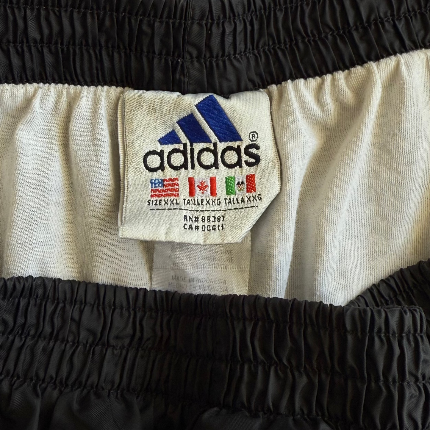 90s Adidas Popper Track Pants - XXX-Large