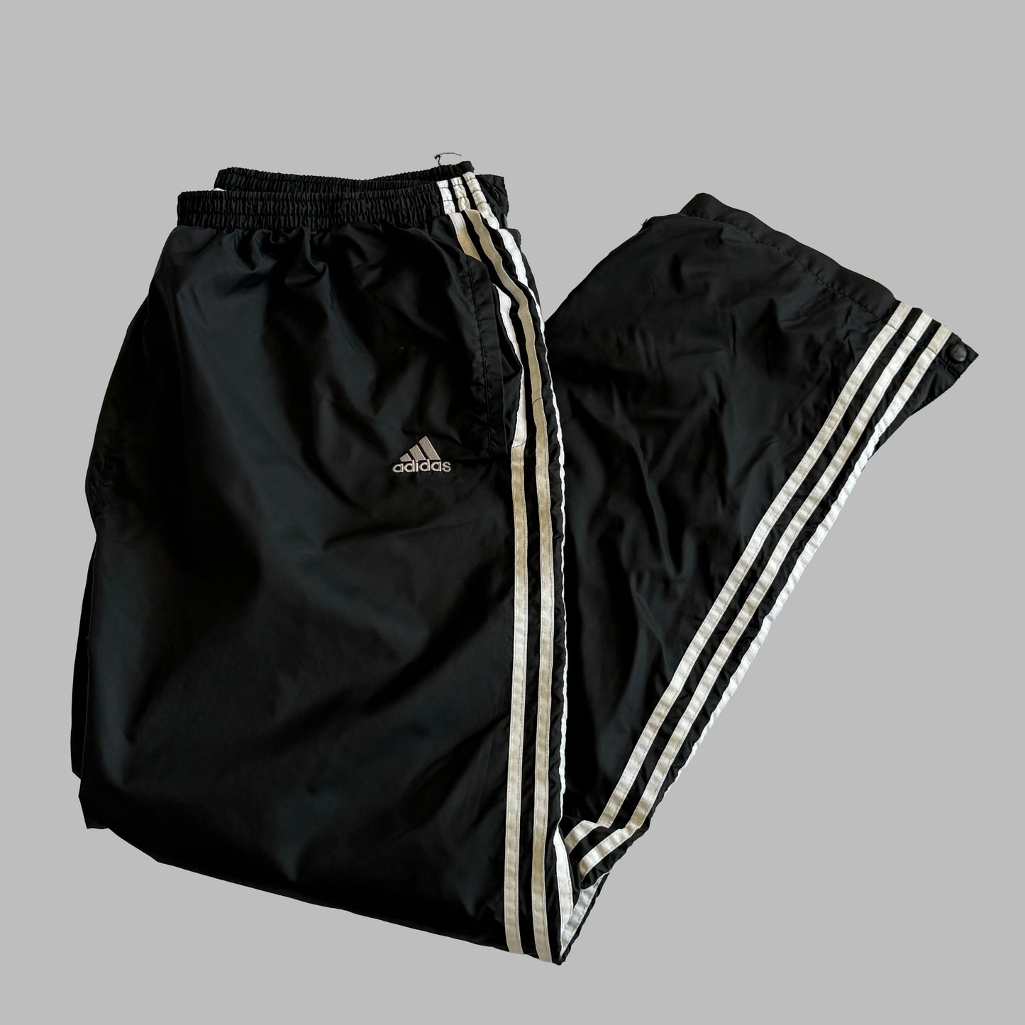 90s Adidas Popper Track Pants - XXX-Large