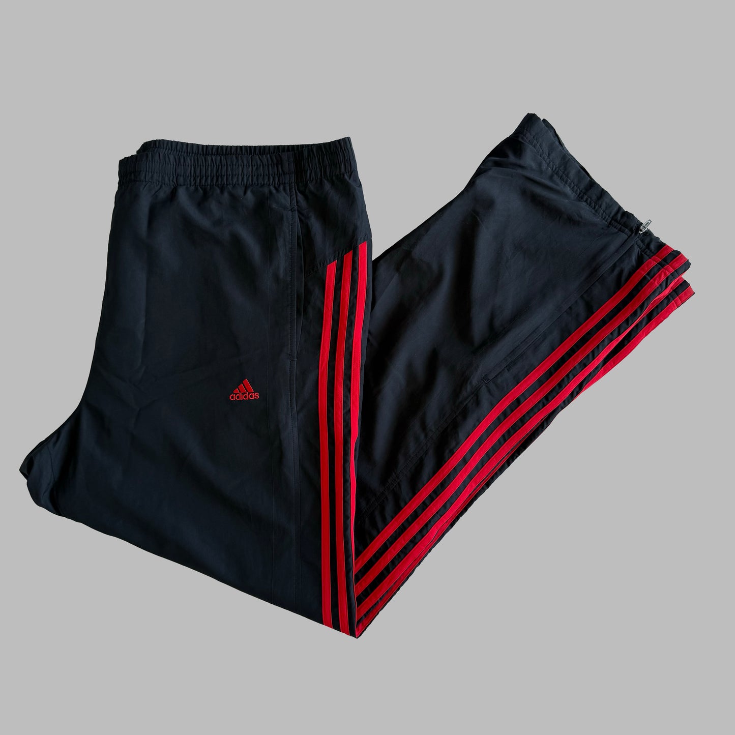 00s Adidas Wide Leg Track Pants - XX-Large