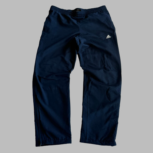 00s Adidas Wide Leg Track Pants - Medium