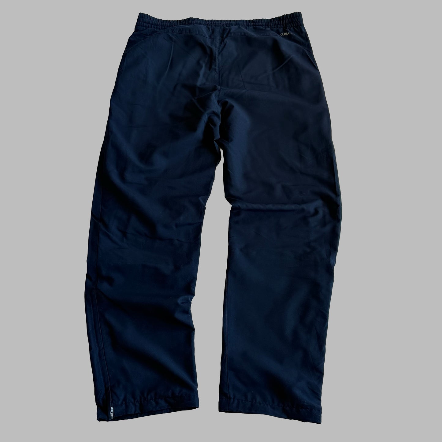 00s Adidas Wide Leg Track Pants - Medium