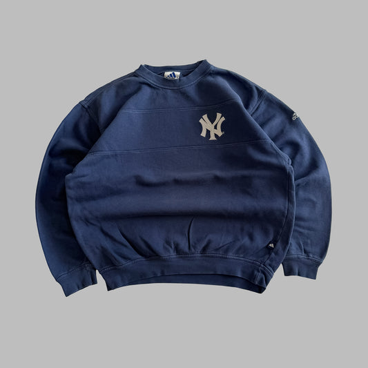 90s Adidas Yankees Sweatshirt - M