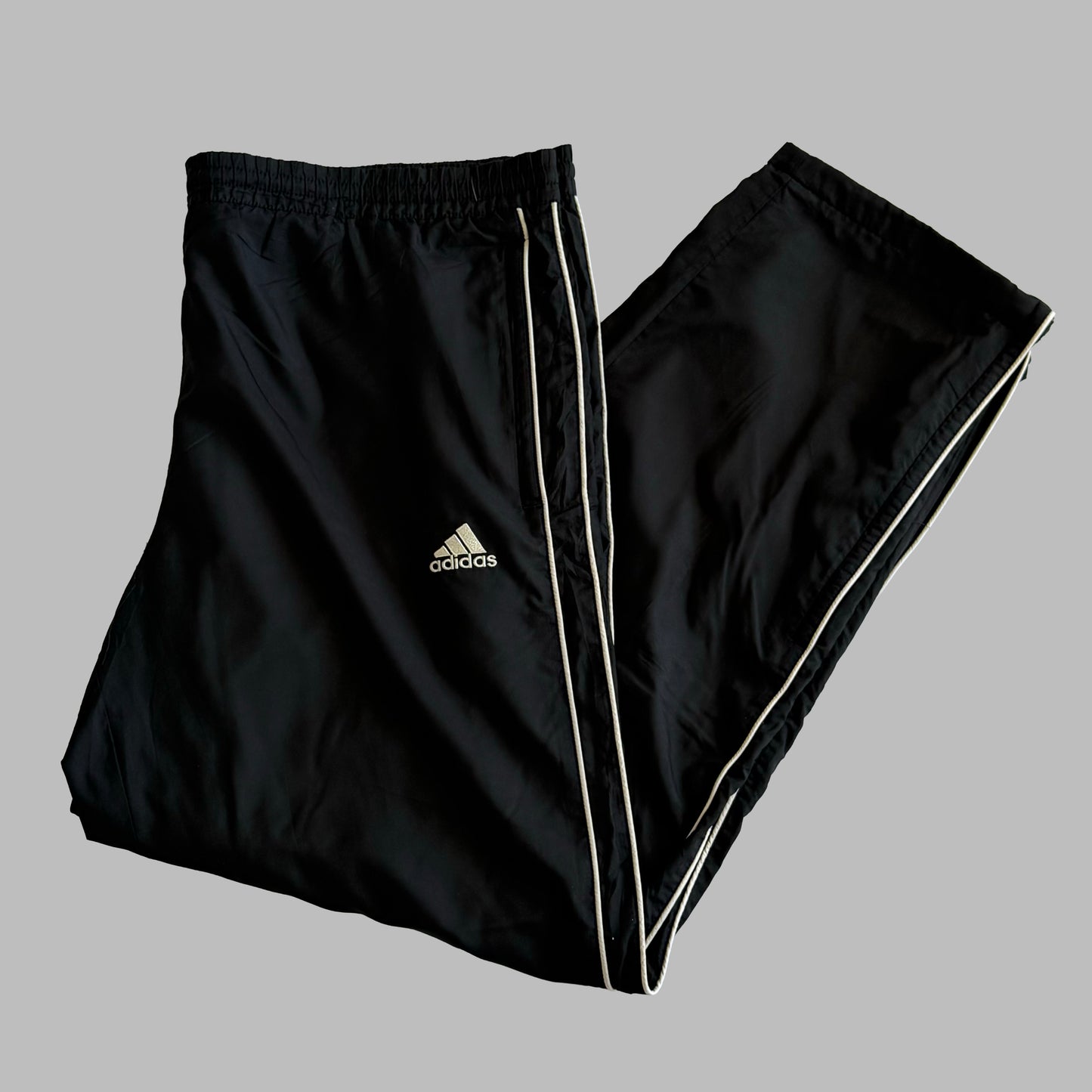 00s Adidas Wide Leg Track Pants - X-Large