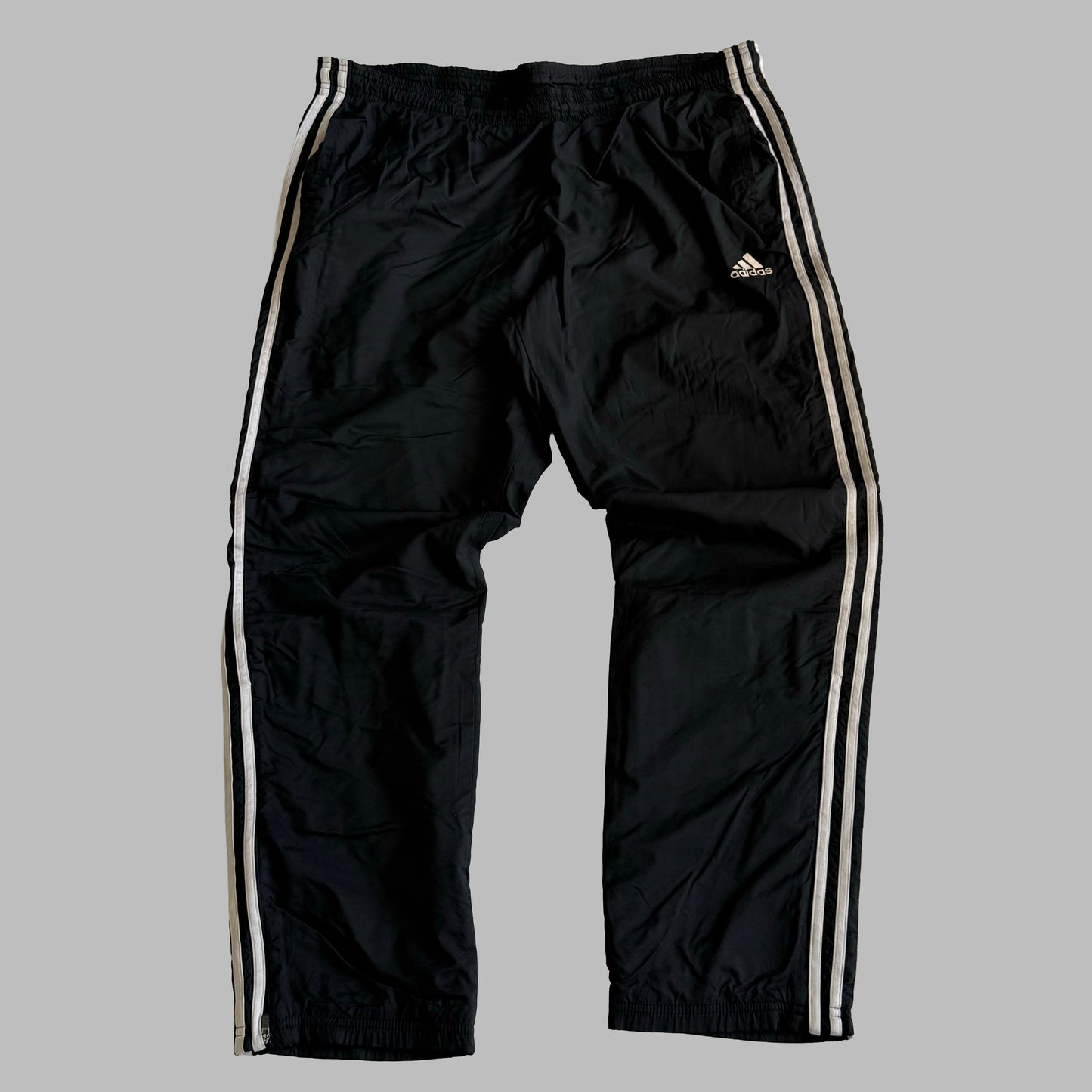 00s Adidas Wide Leg Track Pants - Large