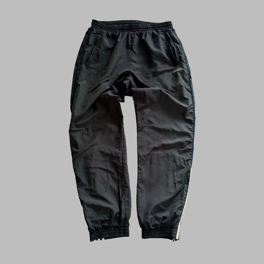 Y2K Adidas Striped Baggy Track Pants - L