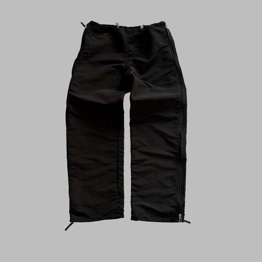 Y2K Nike Wide Leg Classic Track Pants - S