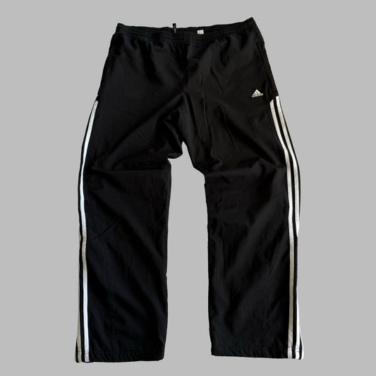 00s Adidas Wide Leg Track Pants - Large