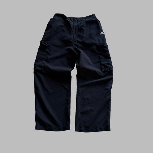 Y2K Adidas 3/4 Classic Track Pants - S
