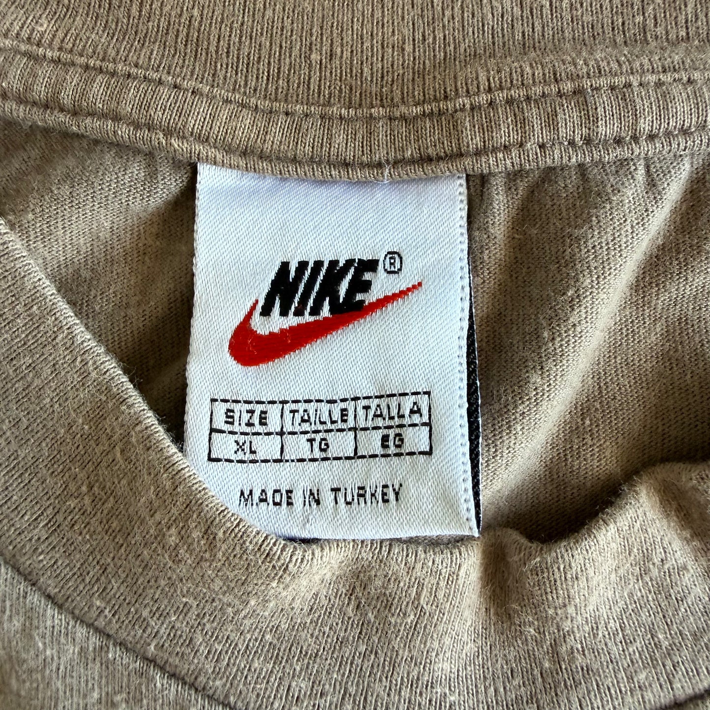 90s Nike Single Swoosh T-Shirt - X-Large