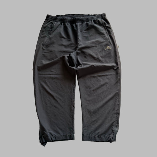 90s Adidas Minimal Wide Leg Track Pants - XL