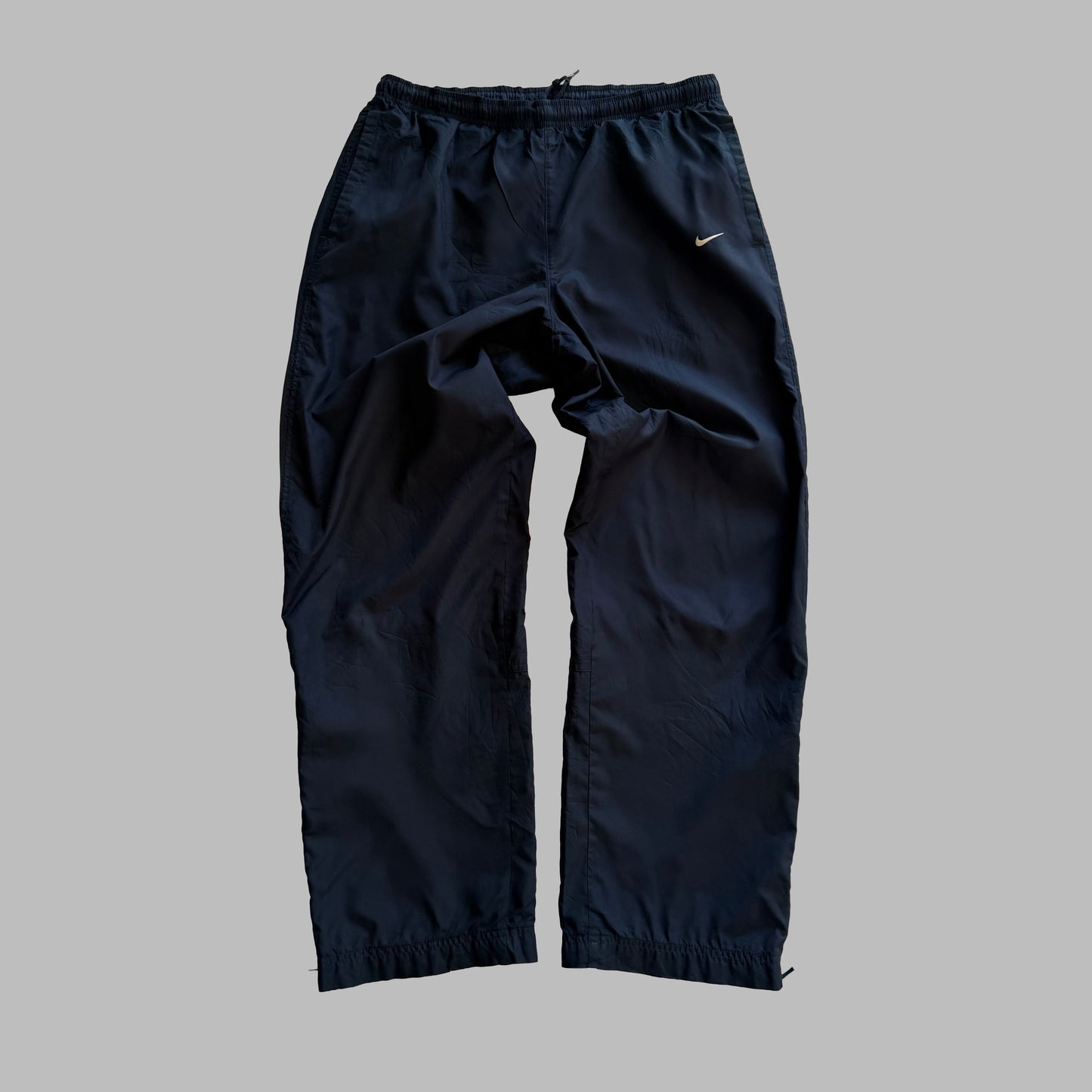 Y2K Nike Wide Leg Classic Track Pants - S