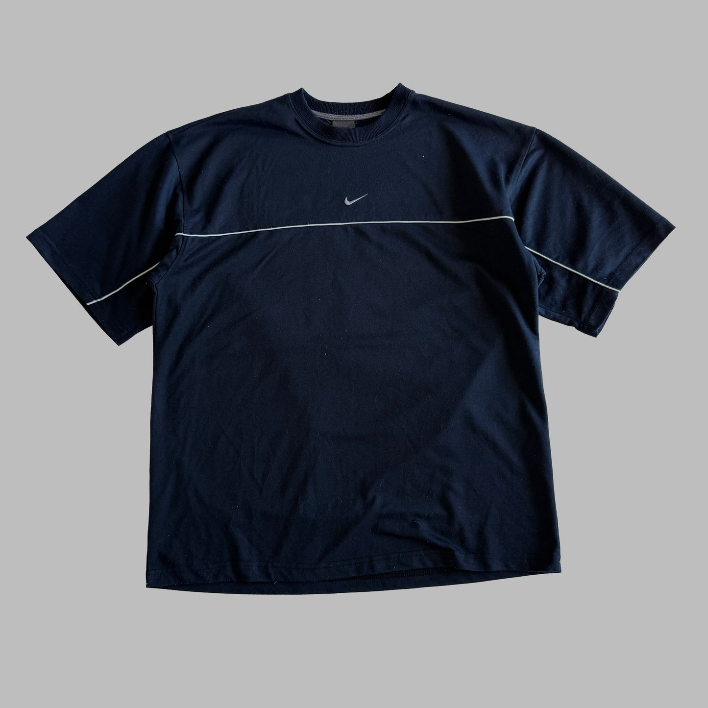 00s Nike Centre Swoosh T-Shirt - Large