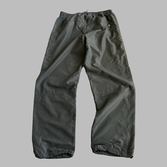 00s Adidas Wide Leg Track Pants - Medium