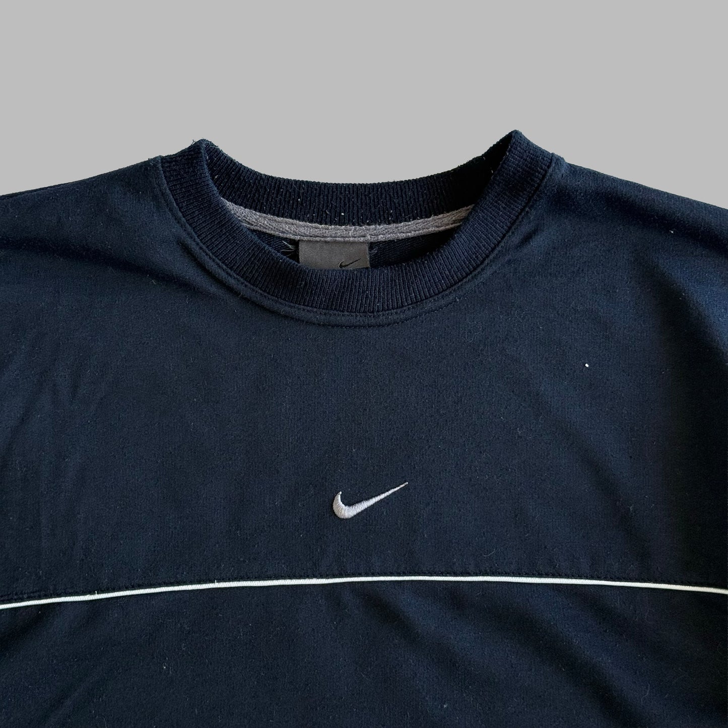 00s Nike Centre Swoosh T-Shirt - Large