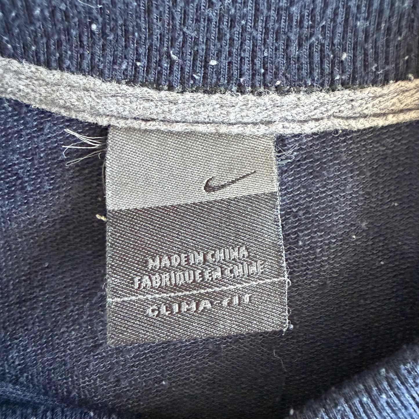 00s Nike Centre Swoosh T-Shirt - Large