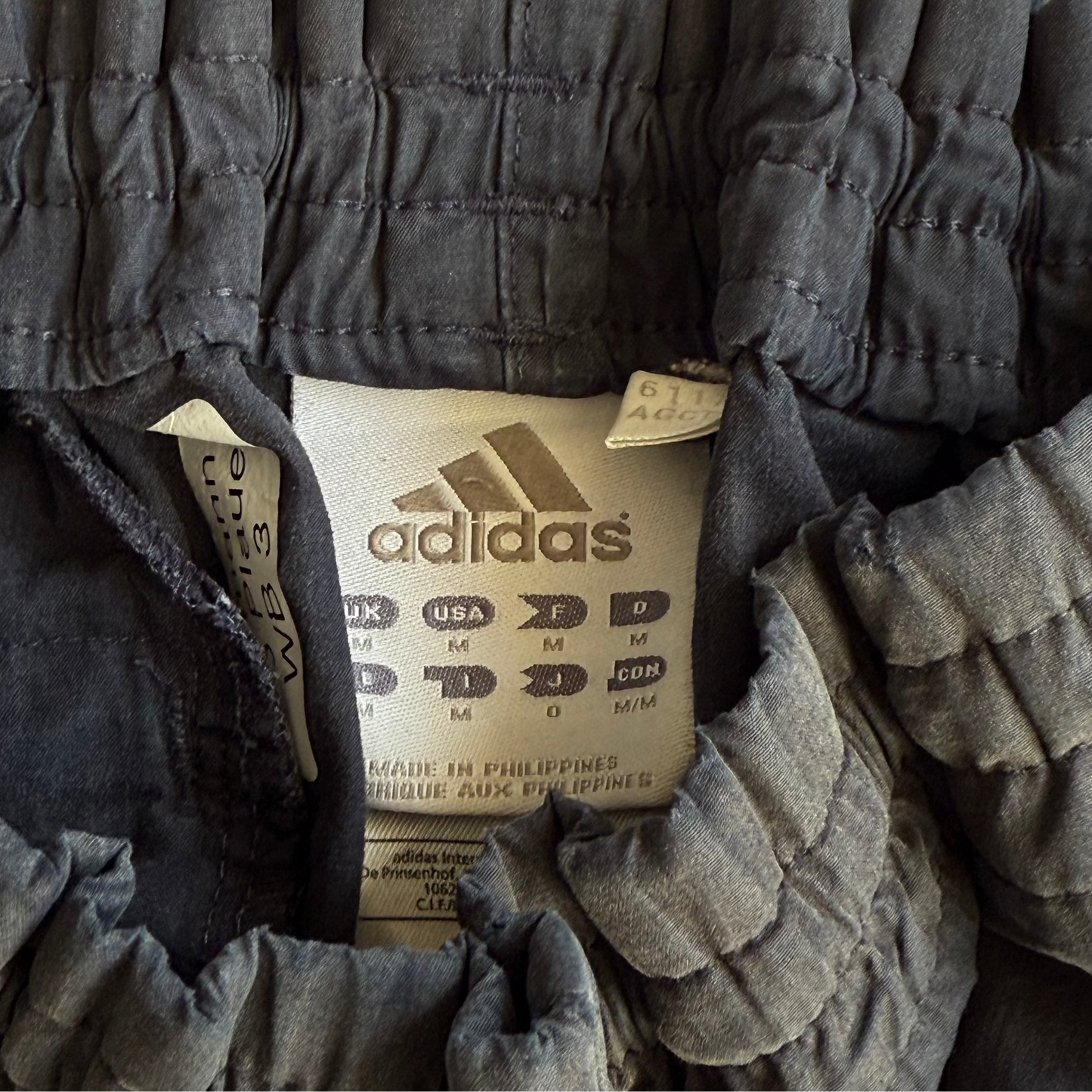00s Adidas Wide Leg Track Pants - Medium